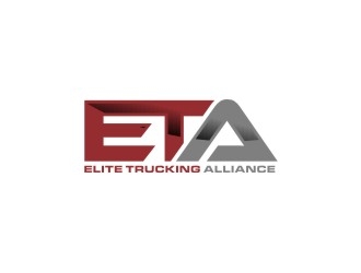 Elite Trucking Alliance (ETA) logo design by bricton