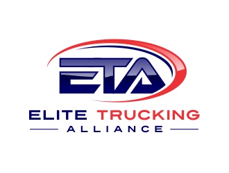 Elite Trucking Alliance (ETA) logo design by AisRafa