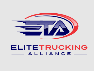 Elite Trucking Alliance (ETA) logo design by AisRafa