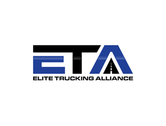 Elite Trucking Alliance (ETA) logo design by alby