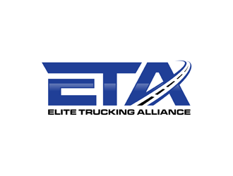 Elite Trucking Alliance (ETA) logo design by alby