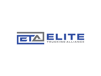 Elite Trucking Alliance (ETA) logo design by checx