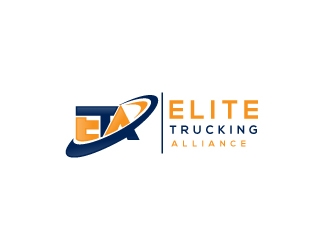 Elite Trucking Alliance (ETA) logo design by Suvendu
