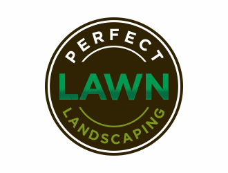 Perfect Lawn  logo design by iltizam