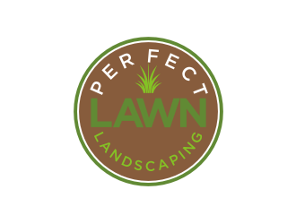 Perfect Lawn  logo design by Adundas