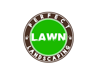 Perfect Lawn  logo design by zeta