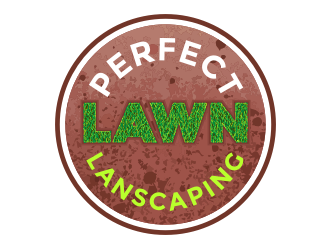 Perfect Lawn  logo design by ramapea