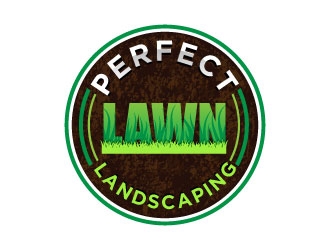 Perfect Lawn  logo design by Suvendu