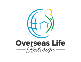 Overseas Life Redesign logo design by Coolwanz