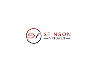 Stinson Visuals logo design by checx