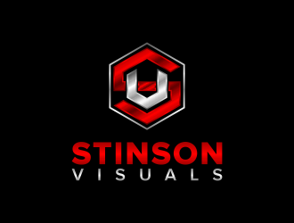 Stinson Visuals logo design by pakNton