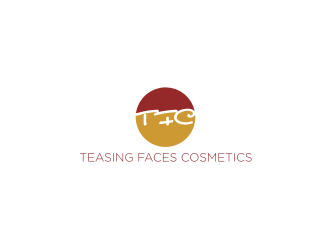 Teasing Faces Cosmetics  logo design by Diancox