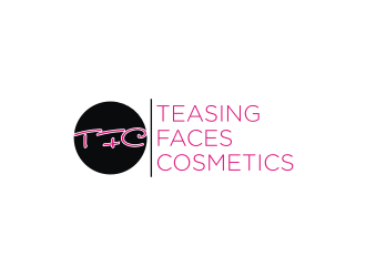 Teasing Faces Cosmetics  logo design by Diancox