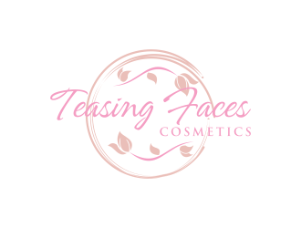 Teasing Faces Cosmetics  logo design by RIANW