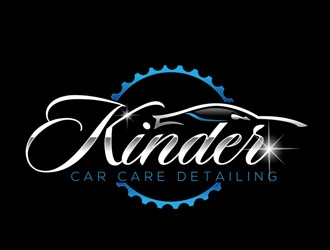Kinder Car Care Detailing logo design by DreamLogoDesign