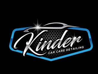 Kinder Car Care Detailing logo design by DreamLogoDesign