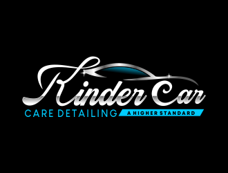 Kinder Car Care Detailing logo design by andriandesain