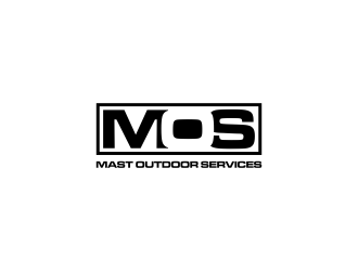Mast Outdoor Services logo design by haidar