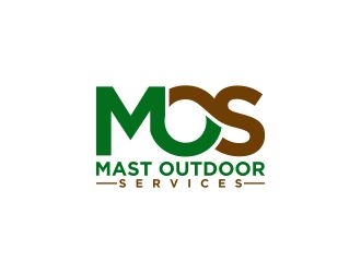 Mast Outdoor Services logo design by agil