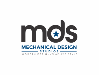 Mechanical Design Studios logo design by mutafailan