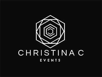 Christina C Events  logo design by coco