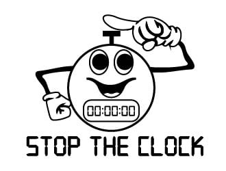 Stop The Clock logo design by bulatITA