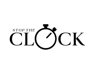 Stop The Clock logo design by Conception
