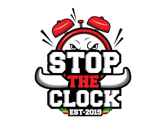 Stop The Clock logo design by REDCROW