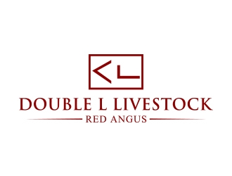 Double L Livestock logo design by Danny19
