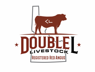 Double L Livestock logo design by agus