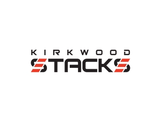 Kirkwood Stacks  logo design by excelentlogo
