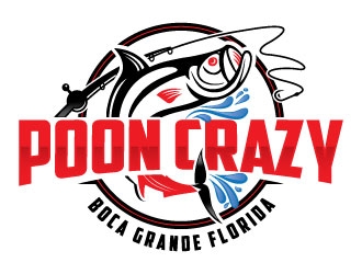 Poon Crazy logo design by Godvibes