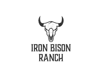 Iron Bison Ranch logo design by senandung