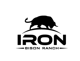 Iron Bison Ranch logo design by Marianne