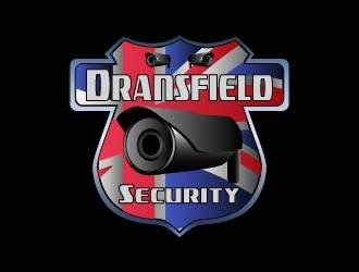 Dransfield Security logo design by bulatITA