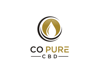 CO PURE CBD logo design by Zeratu