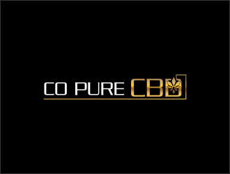 CO PURE CBD logo design by MCXL