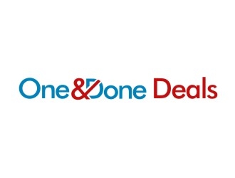 One & Done Deals logo design by dibyo