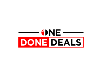 One & Done Deals logo design by akhi