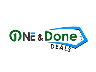 One & Done Deals logo design by DesignTeam