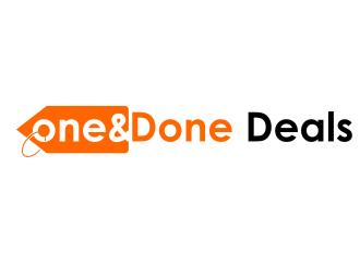 One & Done Deals logo design by Rossee