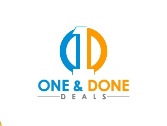 One & Done Deals logo design by J0s3Ph