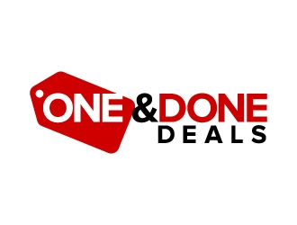 One & Done Deals logo design by jaize