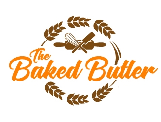 The Baked Butler logo design by ElonStark
