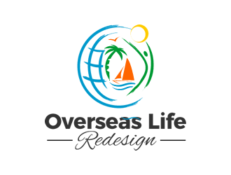 Overseas Life Redesign logo design by Coolwanz