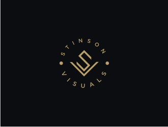 Stinson Visuals logo design by kevlogo