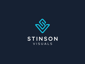 Stinson Visuals logo design by mashoodpp