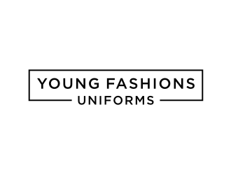Young Fashions Uniforms logo design by Zhafir