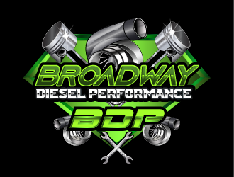 broadway diesel performance logo design by IanGAB