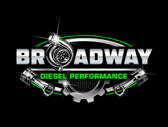 broadway diesel performance logo design by scriotx